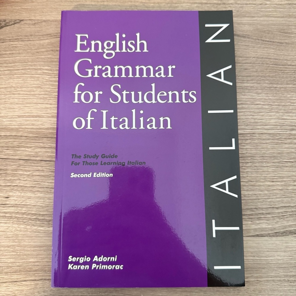 English Grammar for Students of Italian Book